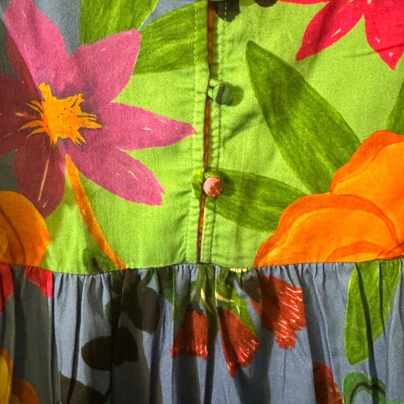 NWT BRITON COURT Agata midi Dress, Floral Size Large and XL. - Picture 9 of 11